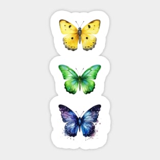 Free Butterfly Sticker